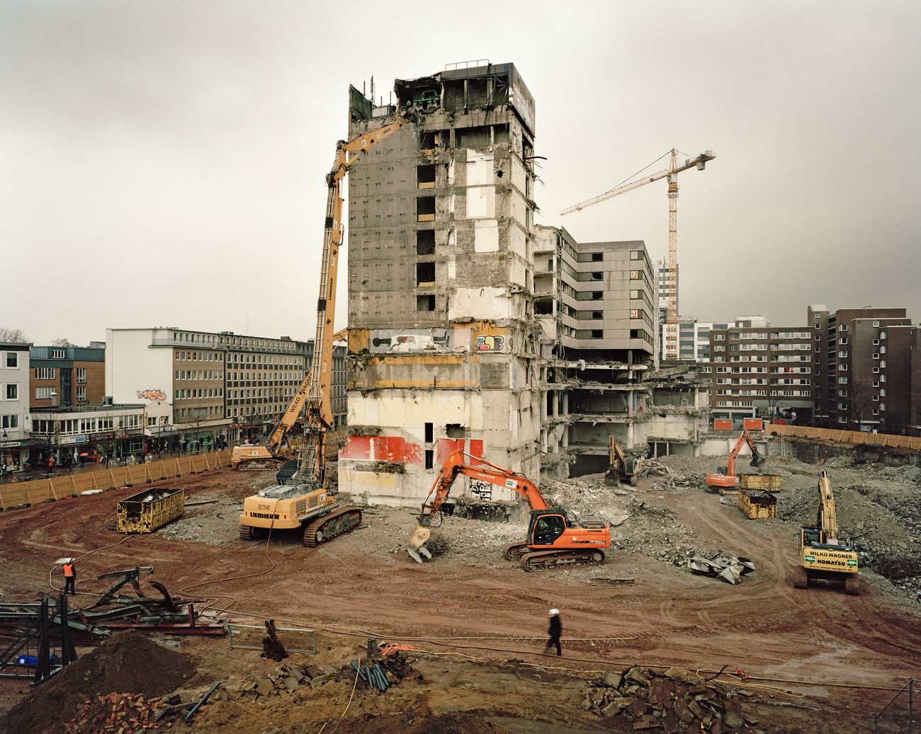 Die Große Bergstraße | Frappant-Gebäude  