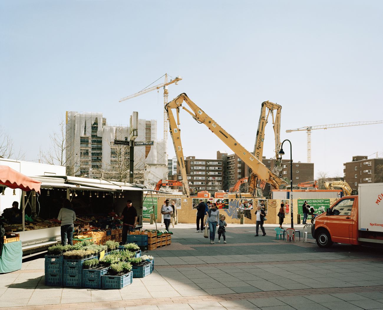 Die Große Bergstraße | Frappant-Gebäude  